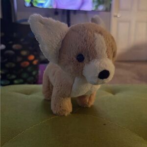Jellycat Tan and Cream Corgi Plush